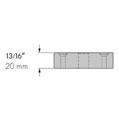 Strike for glass door