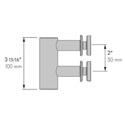 Strike for glass panel