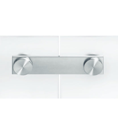 Flatec 180° connector, glass-glass