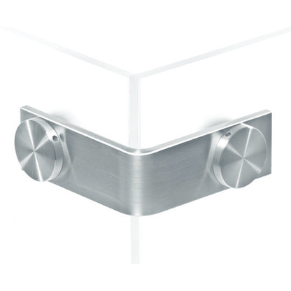 Flatec 90° connector (outer angle), glass-glass