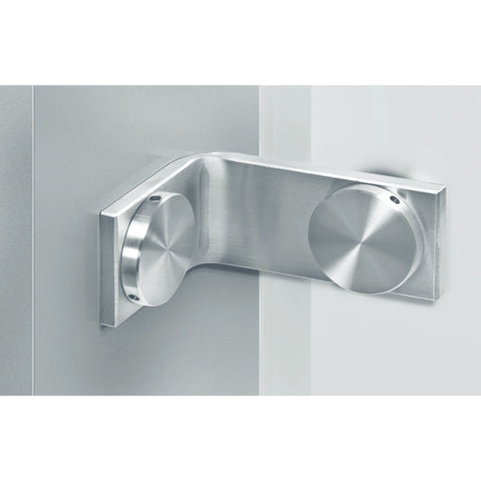 Flatec 90° connector, glass-wall