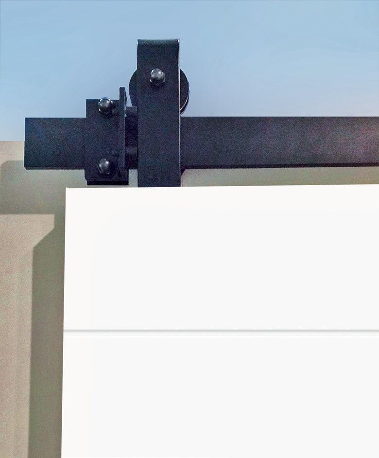 Barn door hardware Casa in Vintage style for wooden doors
