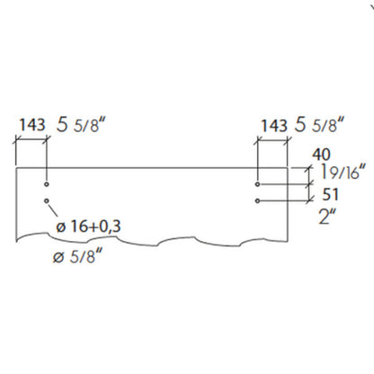 Sliding door hardware Baluga, glass