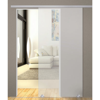 Glass door with base bottom roller system Belans