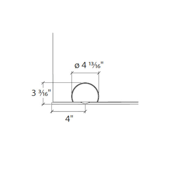 Base bottom roller system Belans, glass