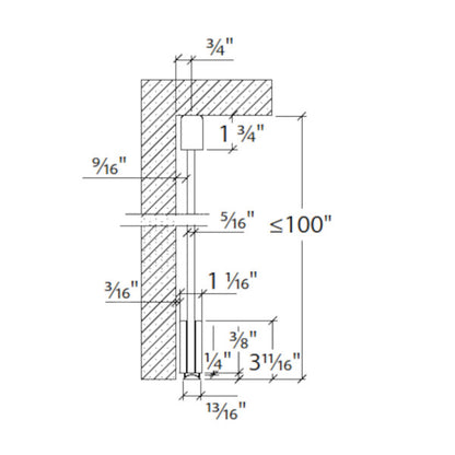 Base bottom roller system Belans, glass