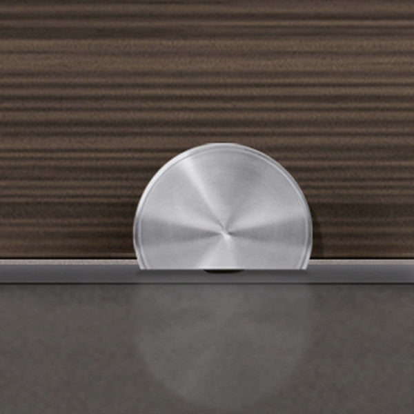 Base bottom roller Belans installed on wooden door