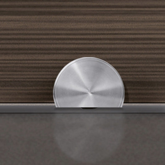Base bottom roller Belans installed on wooden door
