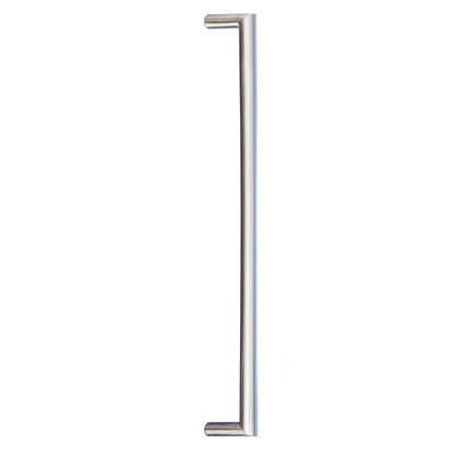 Pull handle Beluga in stainless steel with welded handle bar 