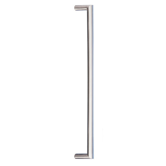 Pull handle Beluga in stainless steel with welded handle bar 