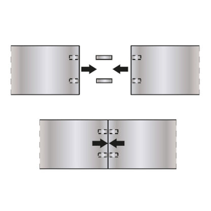 Track rail connector