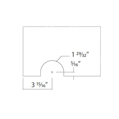 Base bottom roller system Deeply Move, wood