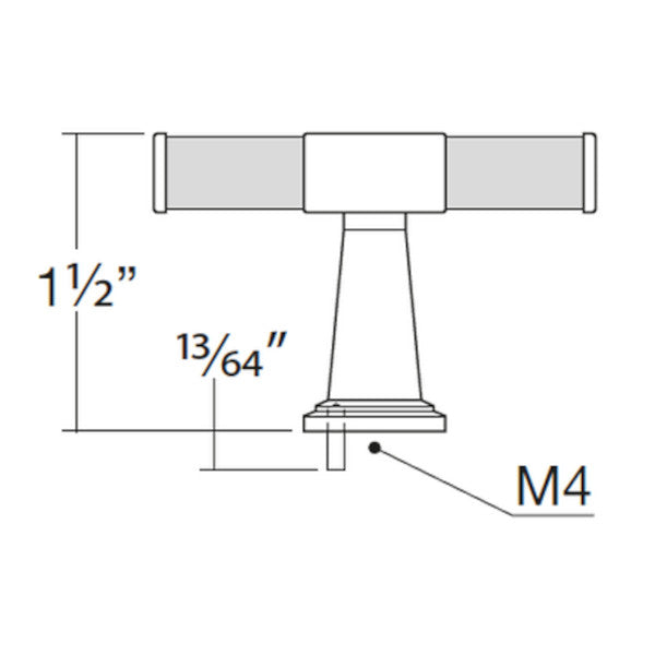 Carus door knob D 11/61"