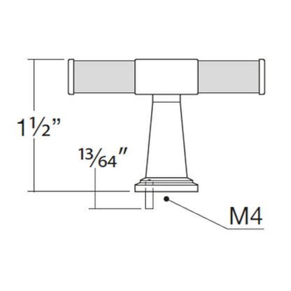 Carus door knob D 11/61"