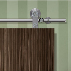 Sliding door hardware Flatec VI, wood
