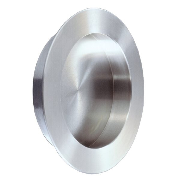 Stainless steel flush pull Rondo