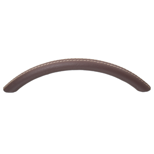Cirrus C-shape handle with stitched leather