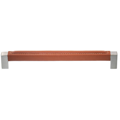 Calus handle 1/2" x 1/2" with stitched leather
