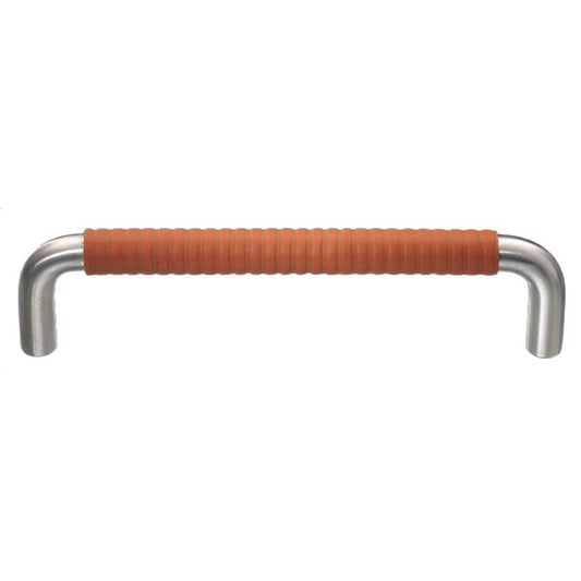 Contur D-shape handle with embossed rings