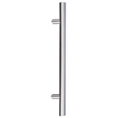 Classic pull handle Impero in stainless steel for wooden and glass doors