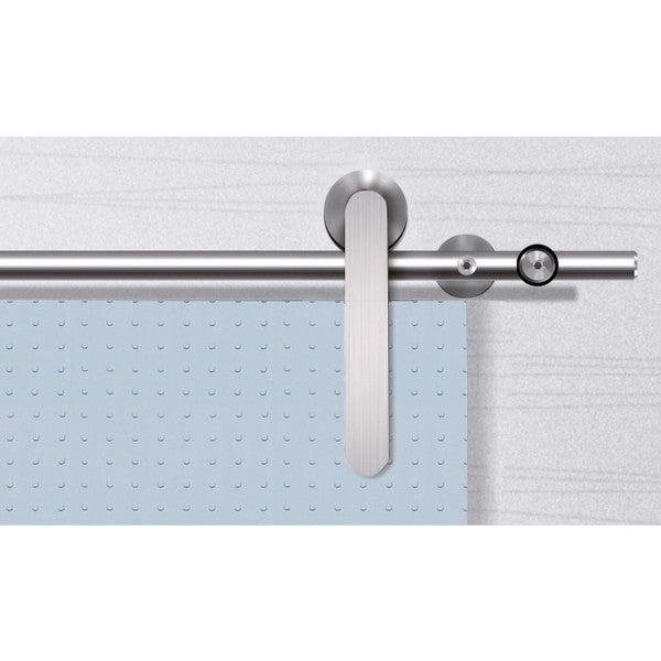 Sliding door hardware Pandora, glass