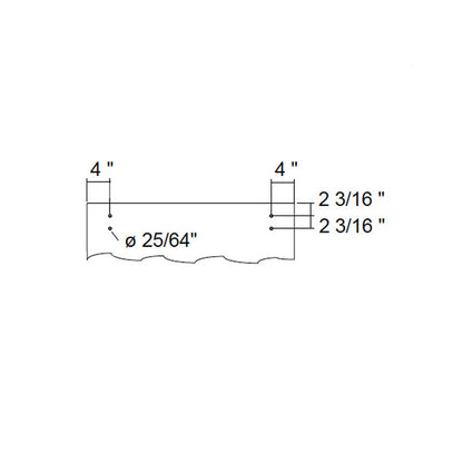 Sliding door hardware Project, wood