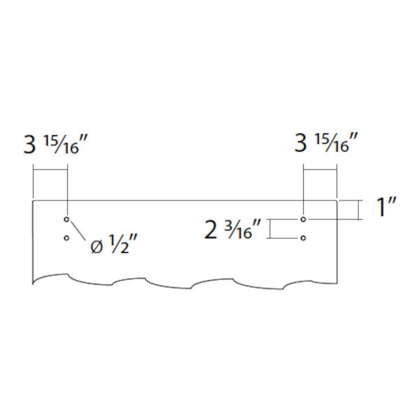 Sliding door hardware Runway, glass