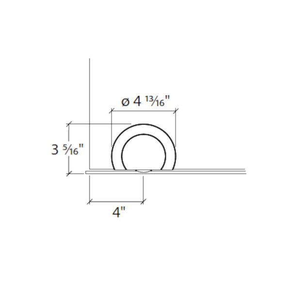 Base bottom roller system Silent Glam, wood