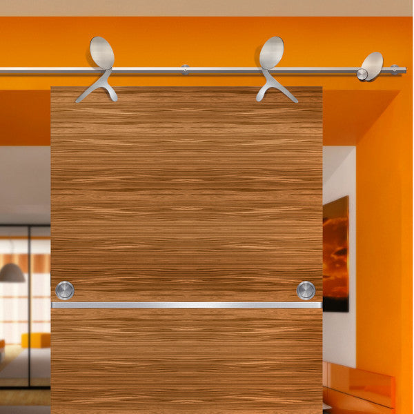 Sliding door hardware Skater, wood