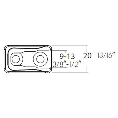 Stopper for sliding glass doors