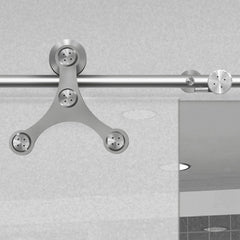 Sliding door hardware Tritec, glass