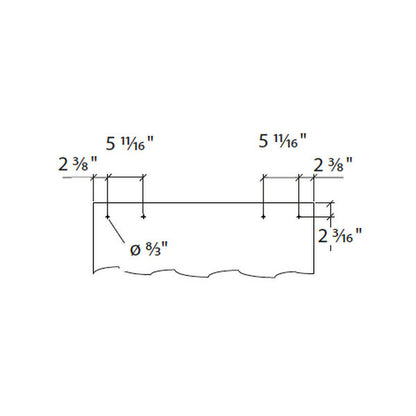 Sliding door hardware Tritec, wood