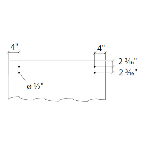 Sliding door hardware Unotec Home, glass