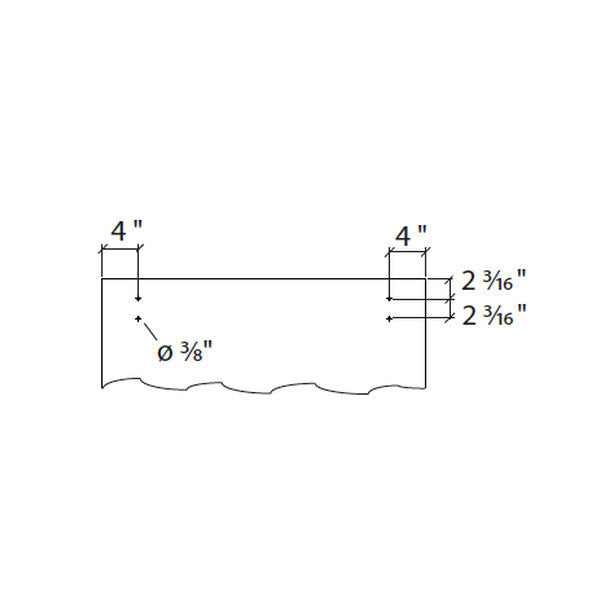 Sliding door hardware Unotec Home, wood
